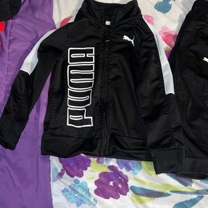 Toddler two piece puma suit